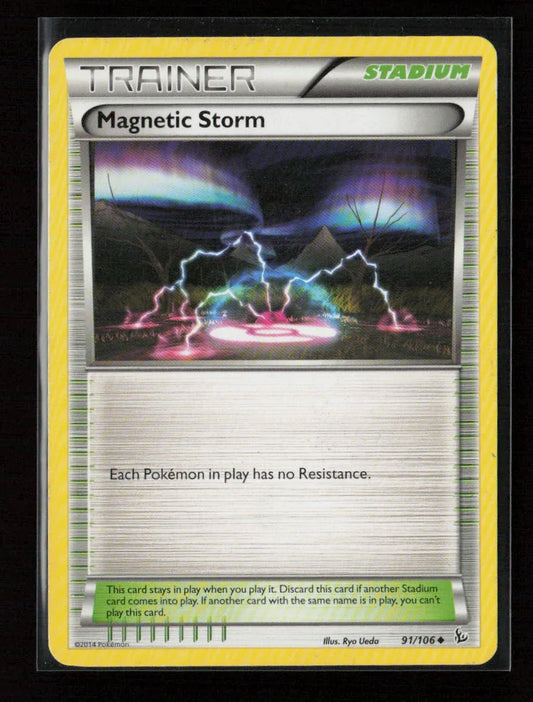 Magnetic Storm Uncommon XY - Flashfire 91/106 MP - Kang's Collectibles