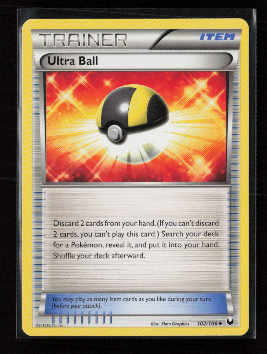 Ultra Ball Uncommon Dark Explorers 102/108 NM