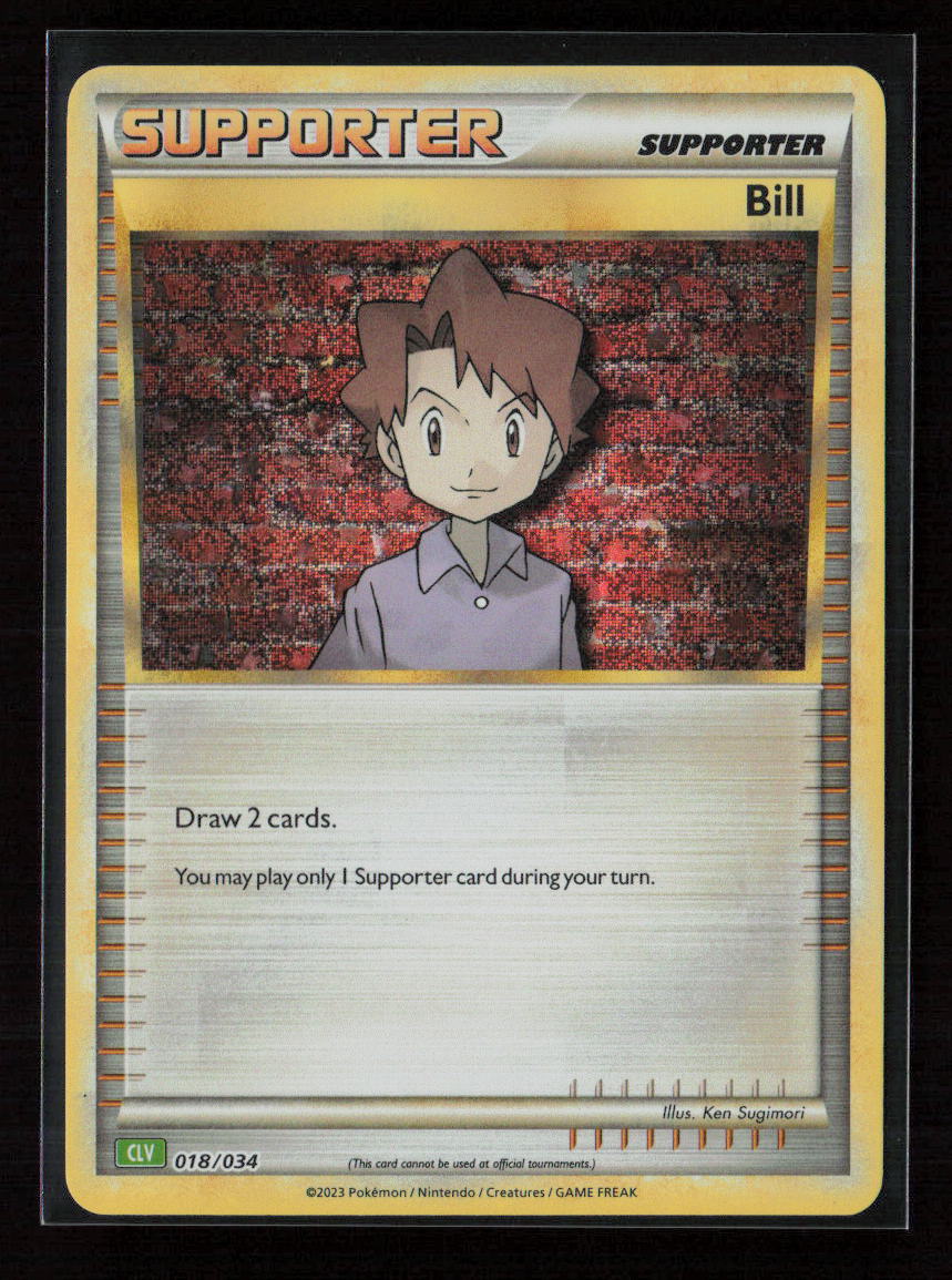 Bill (CLB) Classic Collection Trading Card Game Classic 018/034 NM