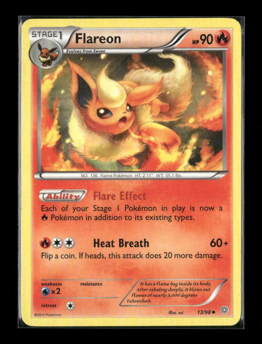 Flareon Uncommon XY - Ancient Origins 13/98 LP - Kang's Collectibles