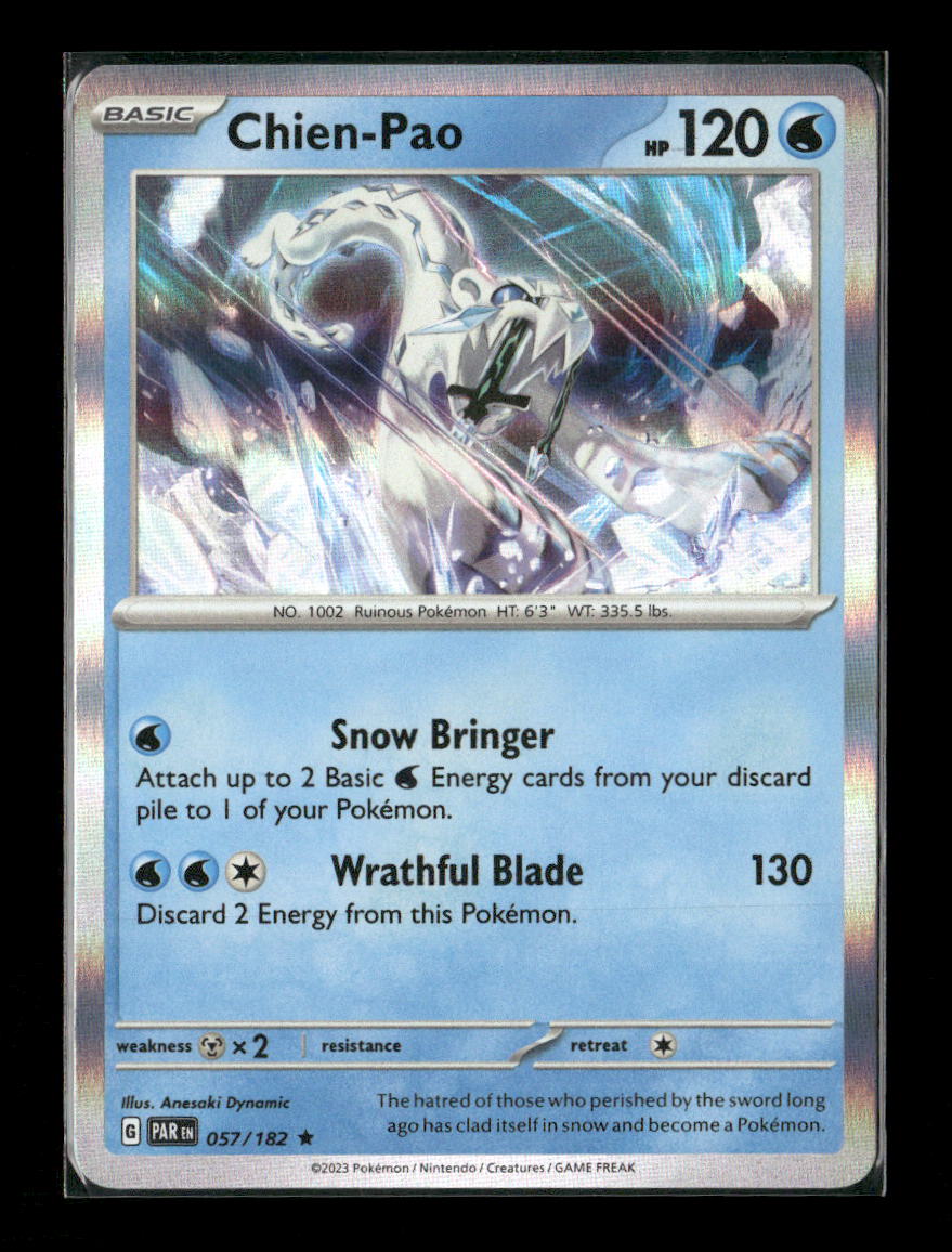 Chien-Pao Rare SV04: Paradox Rift 057/182 LP