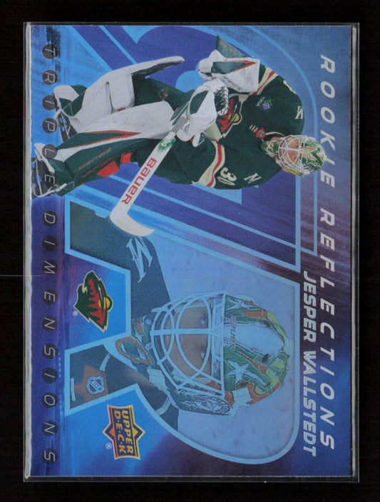 Jesper Wallstedt 2024 Upper Deck Rookie Reflections RR-15 NM - Kang's Collectibles