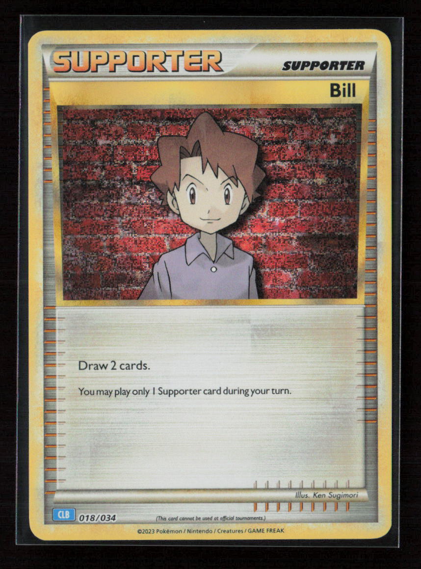 Bill (CLV) Classic Collection Trading Card Game Classic 018/034 NM