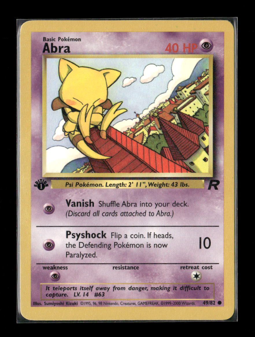 Abra Common Team Rocket 49/82 LP