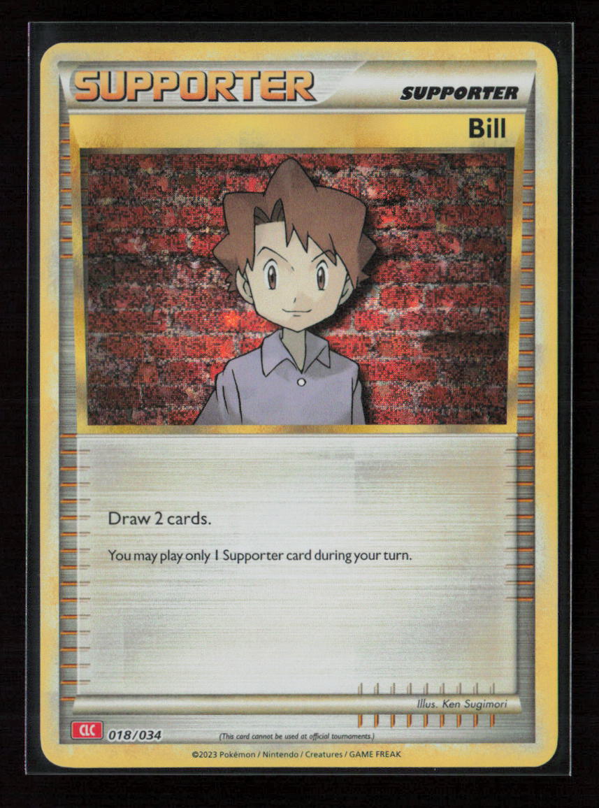 Bill (CLV) Classic Collection Trading Card Game Classic 018/034 NM