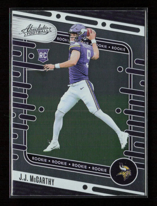 J.J. McCarthy 2024 Panini Absolute 110 NM - Kang's Collectibles