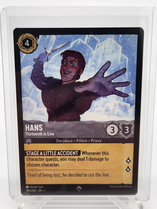 Disney Lorcana - Hans 180/204 - Kang's Collectibles