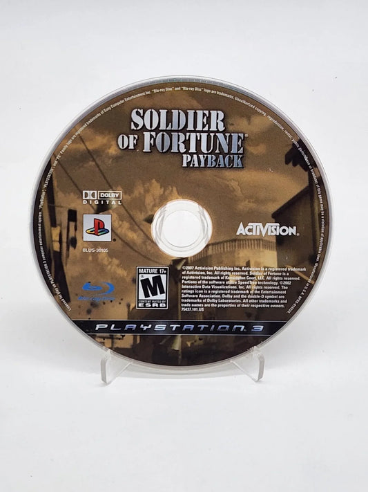 PS3 - Soldier of Fortune: Payback - Kang's Collectibles