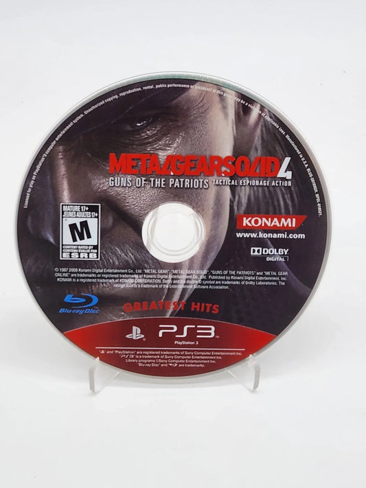 PS3 - Metal Gear Solid 4: Guns of the Patriots - Kang's Collectibles