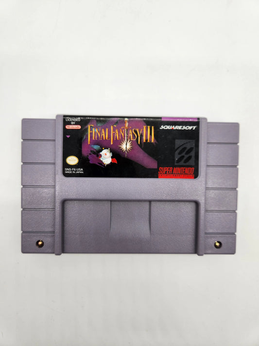 SNES Final Fantasy III - Kang's Collectibles