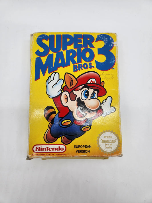 NES Super Mario 3 (European Box) - Kang's Collectibles