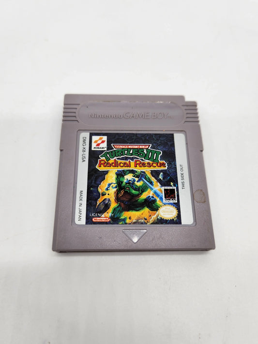 TMNT III - Radical Rescue - Gameboy - Kang's Collectibles