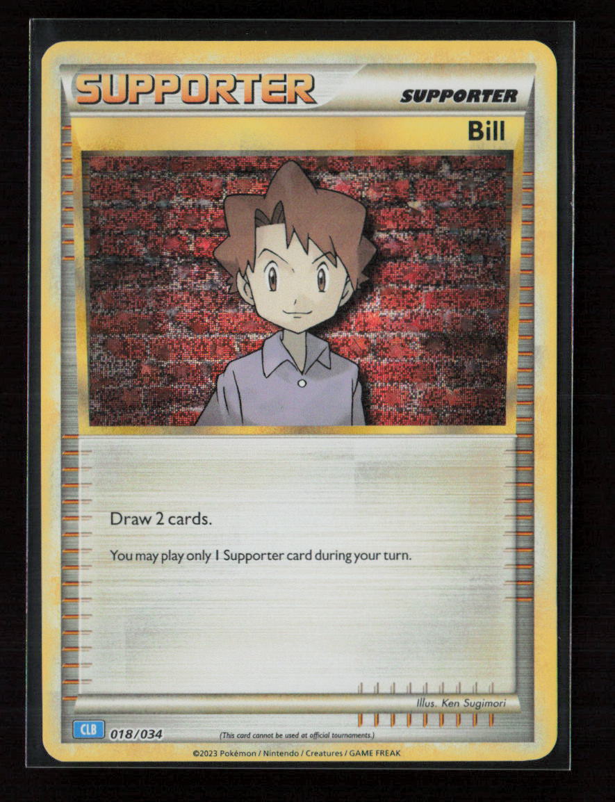 Bill (CLB) Classic Collection Trading Card Game Classic 018/034 NM