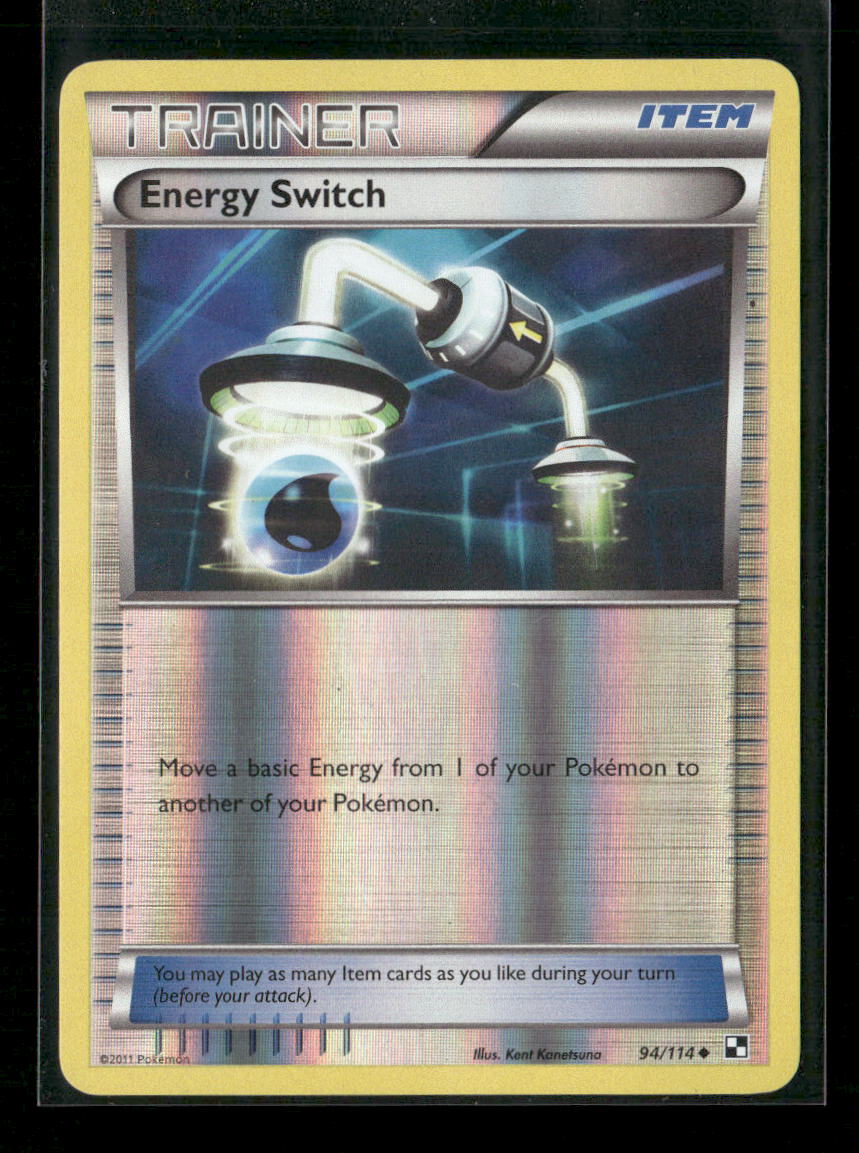 Energy Switch Uncommon Black and White 94/114 LP