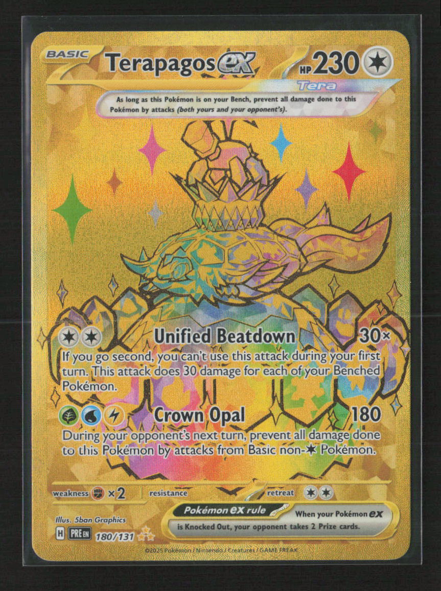 Terapagos ex - Hyper Rare SV: Prismatic Evolutions 180/131 NM