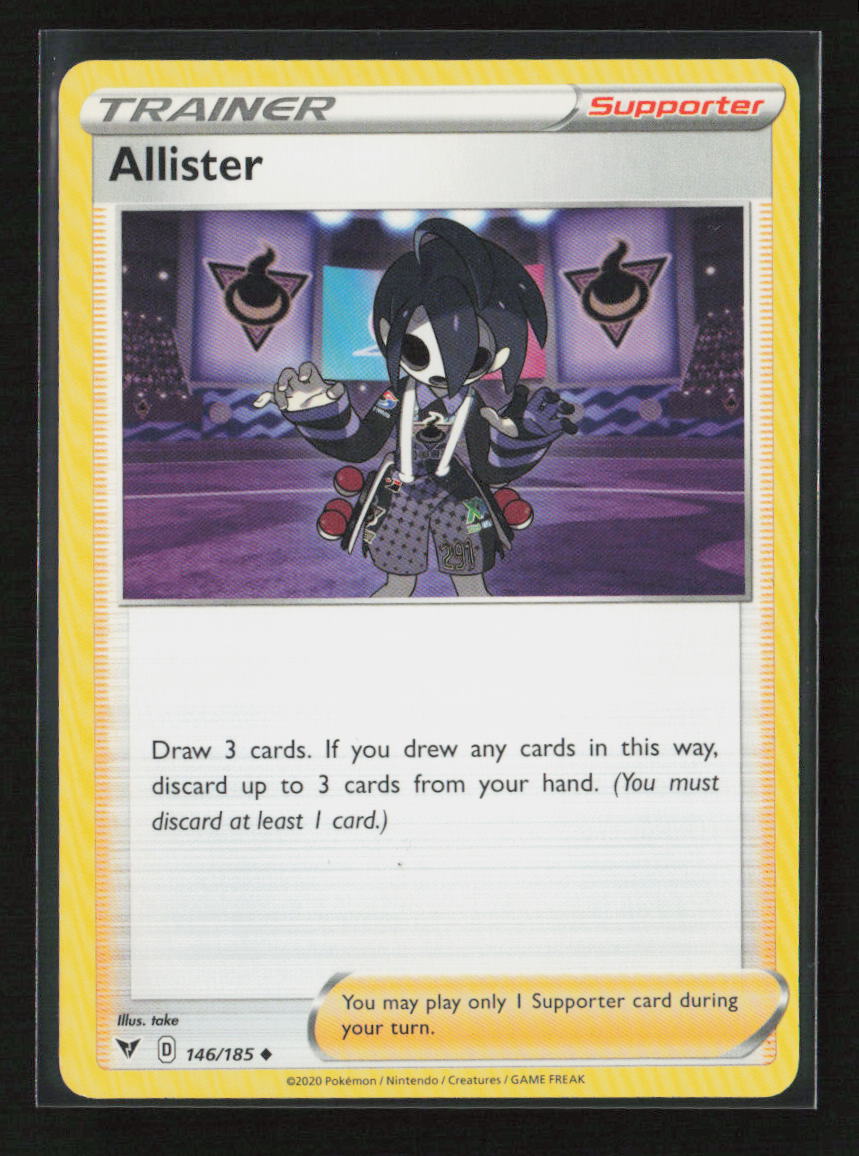 Allister Uncommon SWSH04: Vivid Voltage 146/185 NM