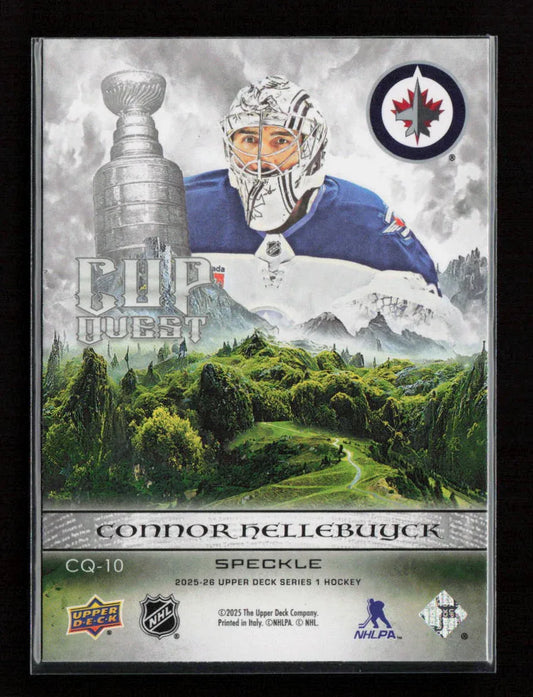 Connor Hellebuyck 2025 Upper Deck Cup Quest CQ-10 NM - Kang's Collectibles