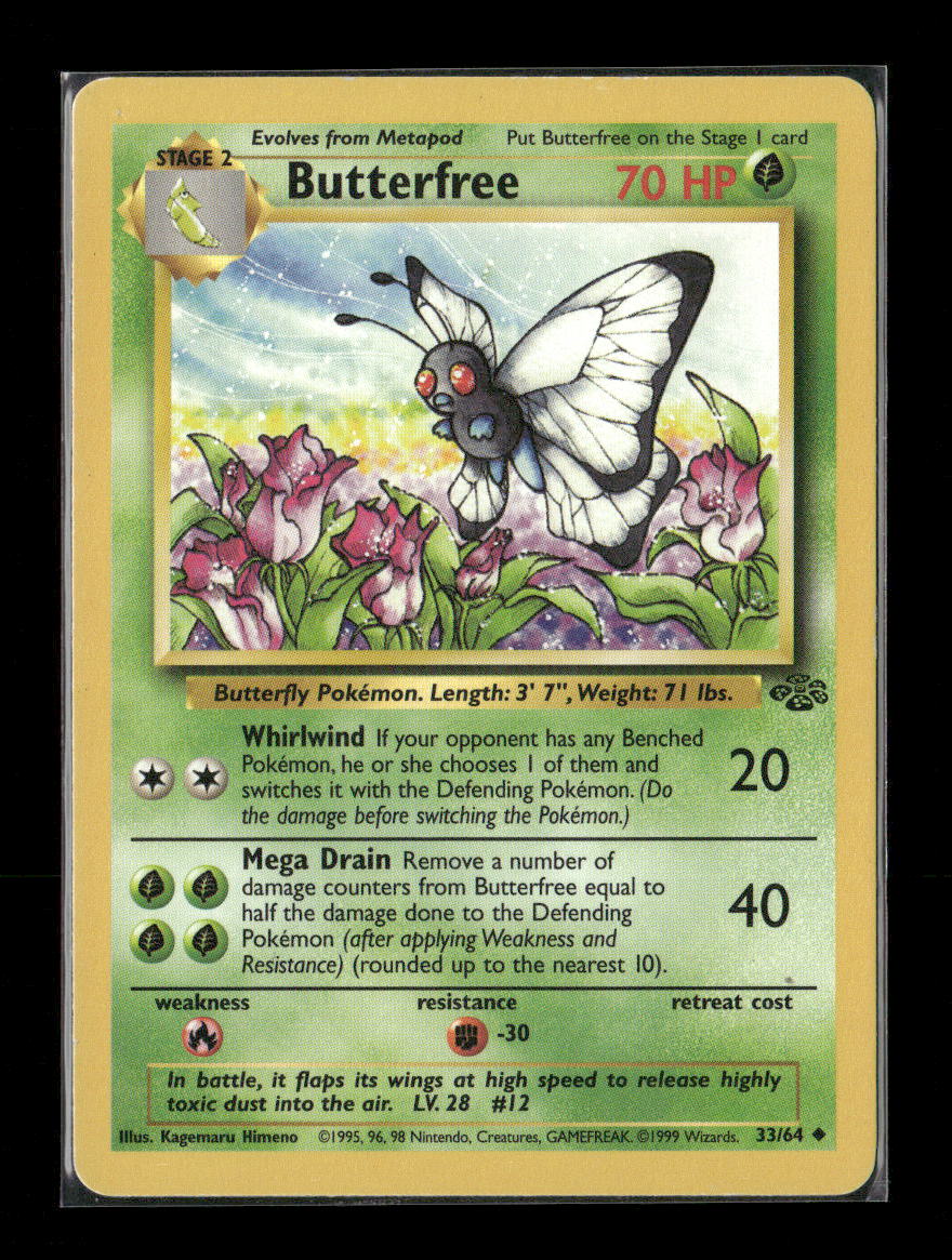 Butterfree Uncommon Jungle 33/64 LP