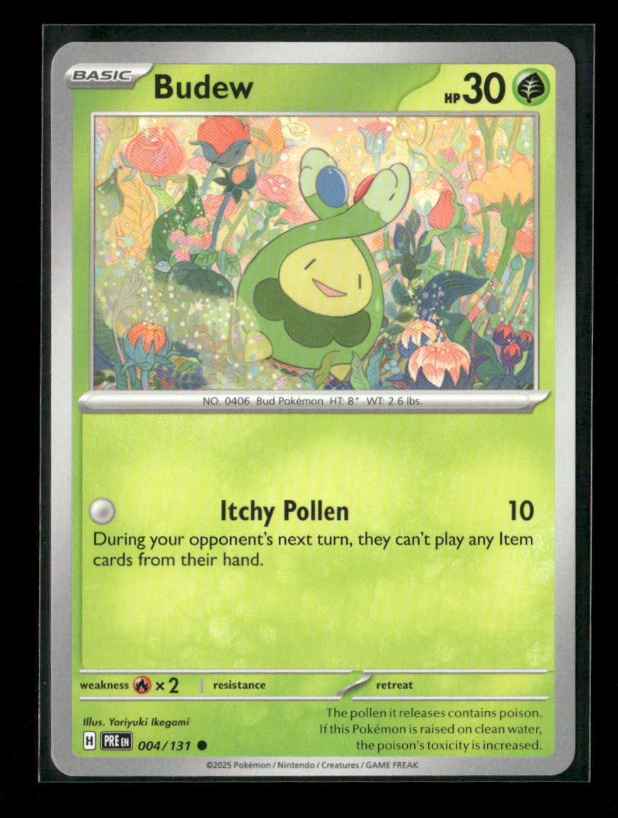Budew Common SV: Prismatic Evolutions 004/131 NM