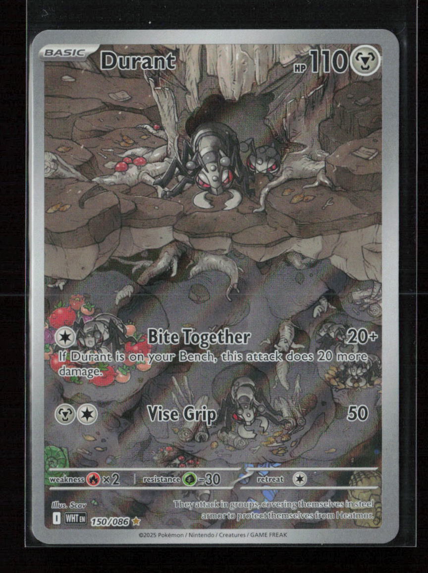 Durant Illustration Rare SV: White Flare 150/086 NM