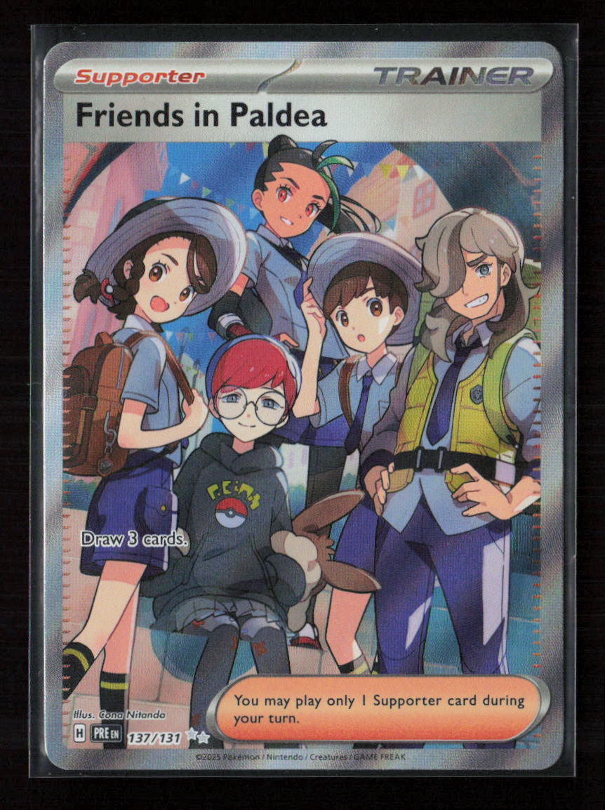 Friends in Paldea - Ultra Rare SV: Prismatic Evolutions 137/131 NM