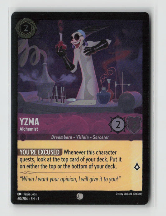 Yzma - Alchemist Common The First Chapter 60/204 NM