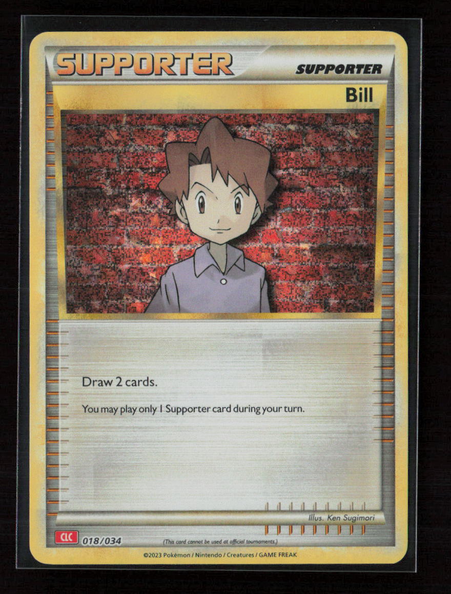 Bill (CLV) Classic Collection Trading Card Game Classic 018/034 NM
