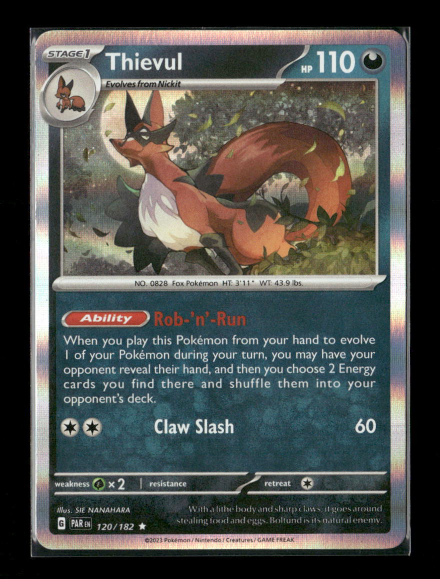 Thievul Rare SV04: Paradox Rift 120/182 LP