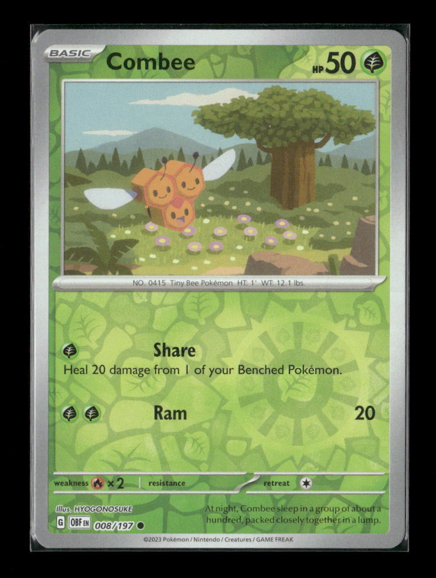 Combee Common SV03: Obsidian Flames 008/197 LP