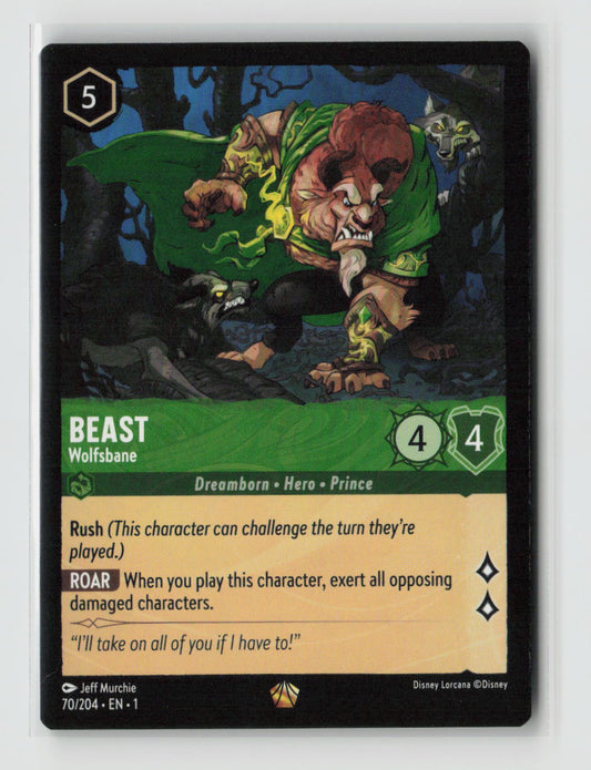 Beast - Wolfsbane Legendary The First Chapter 70/204 NM