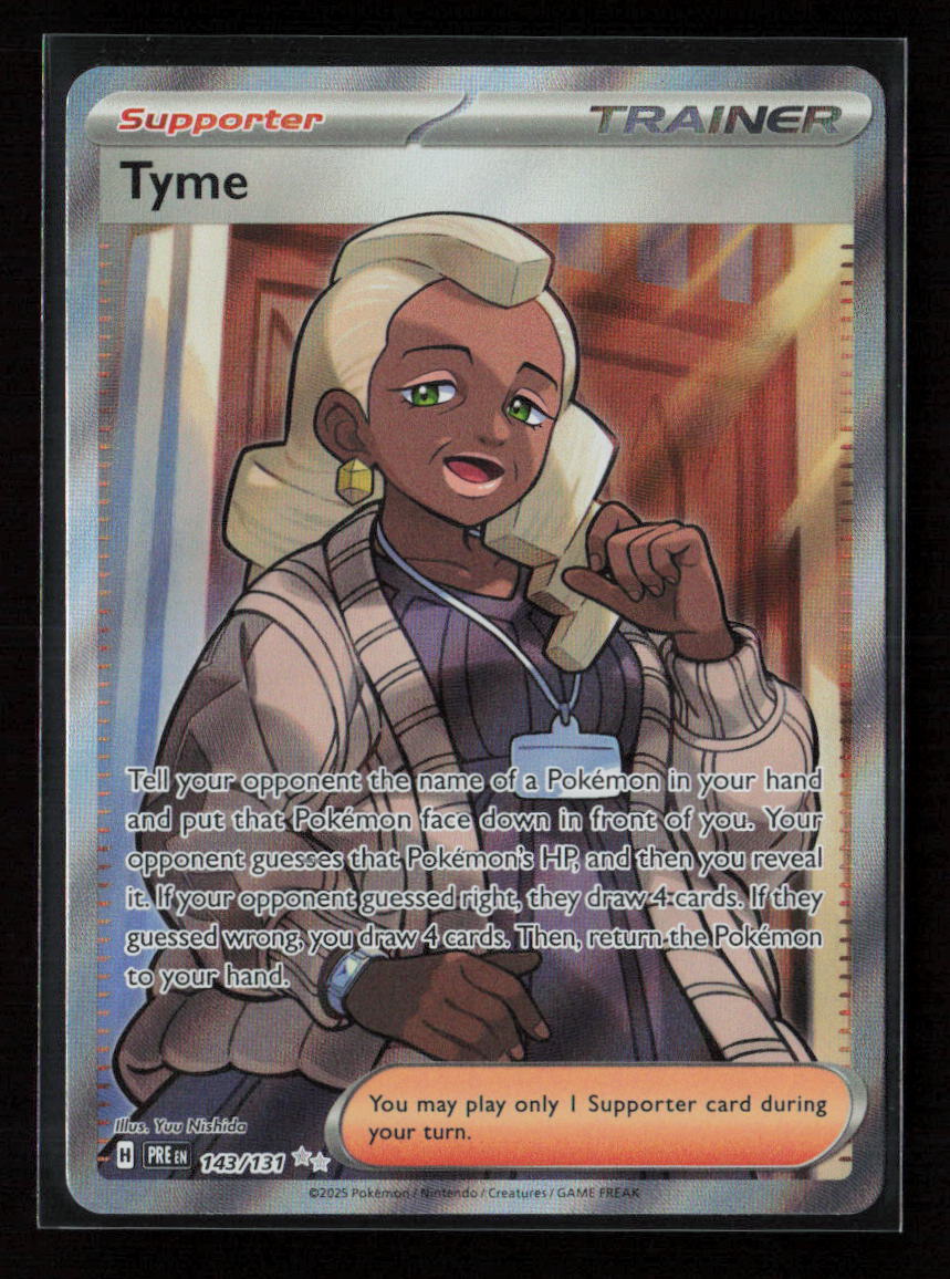 Tyme Ultra Rare SV: Prismatic Evolutions 143/131 NM