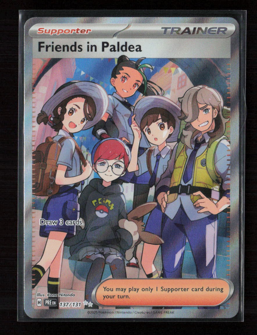 Friends in Paldea - Ultra Rare SV: Prismatic Evolutions 137/131 NM