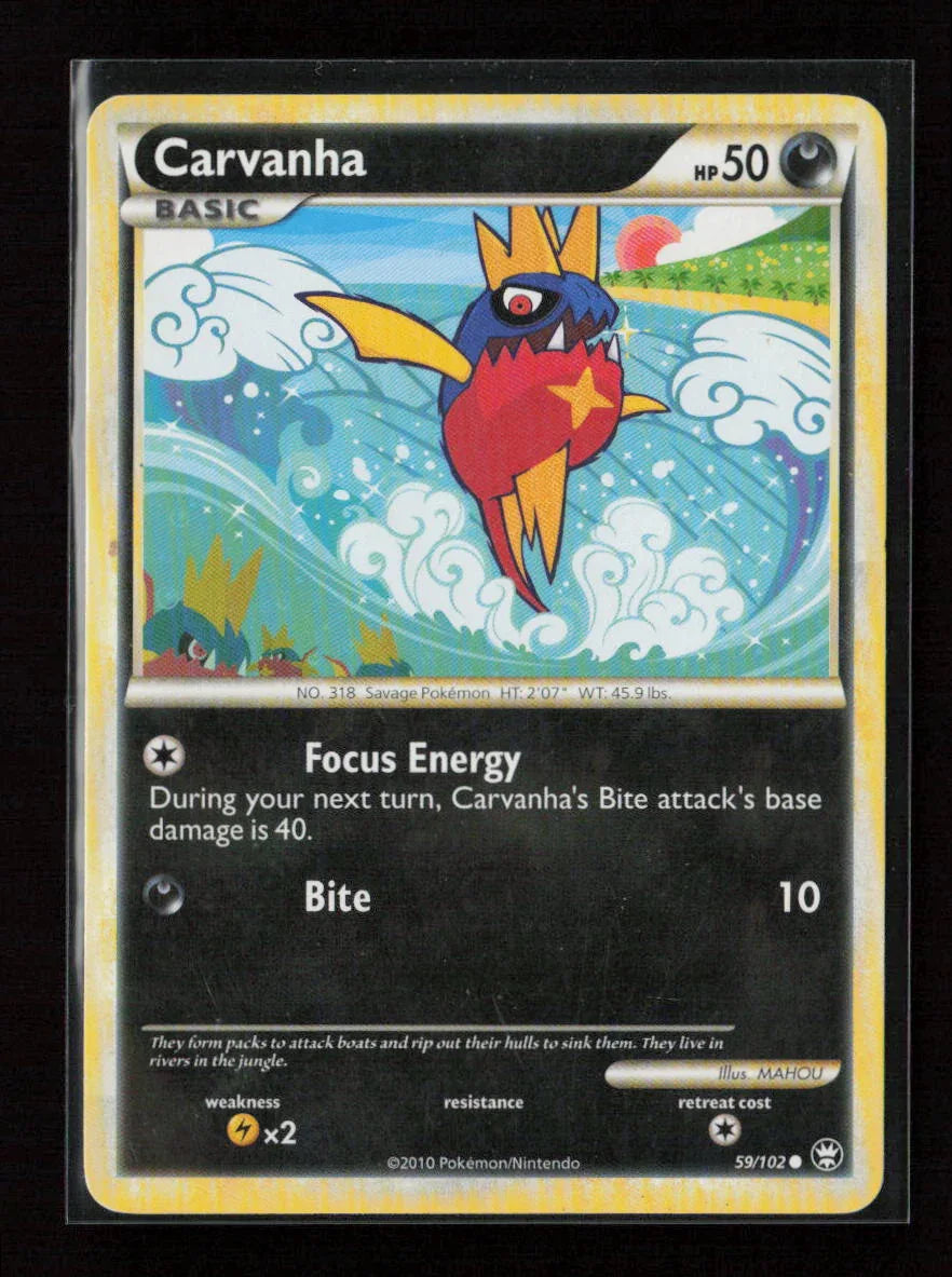 Carvanha Common Triumphant 59/102 MP - Kang's Collectibles