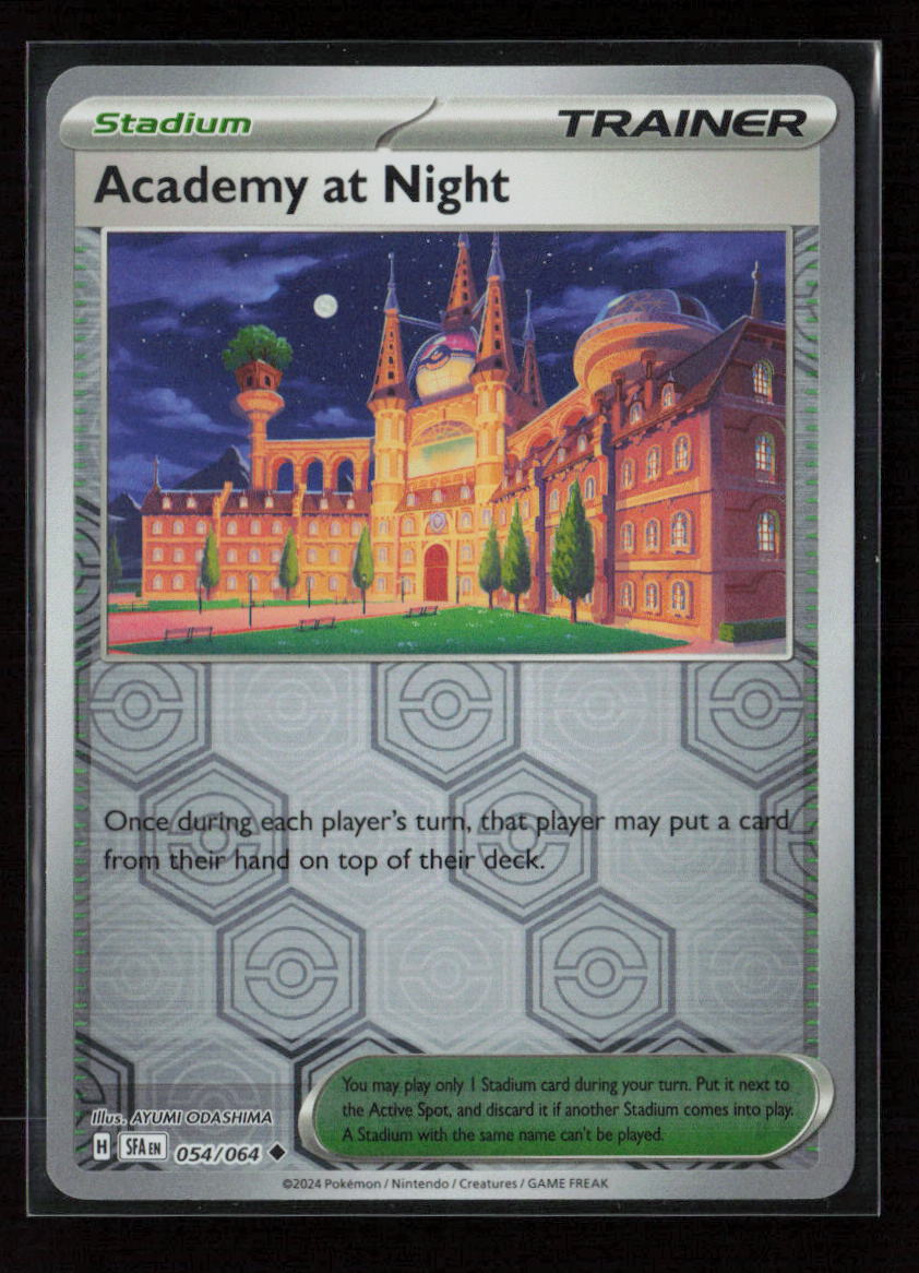 Academy at Night Uncommon SV: Shrouded Fable 054/064 NM