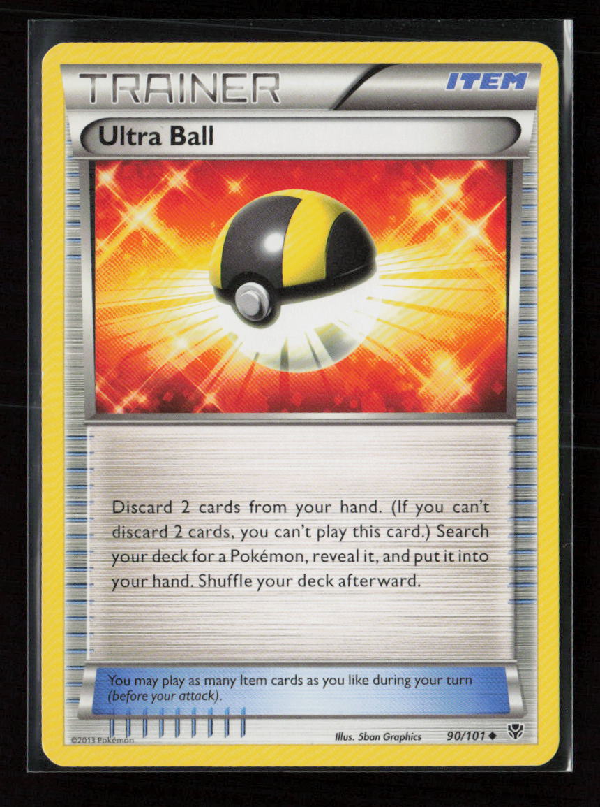 Ultra Ball Uncommon Plasma Blast 90/101 NM