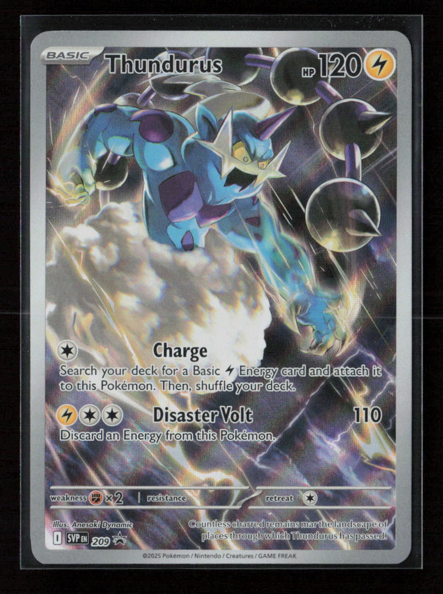 Thundurus - Promo SV: Scarlet & Violet Promo Cards 209 NM
