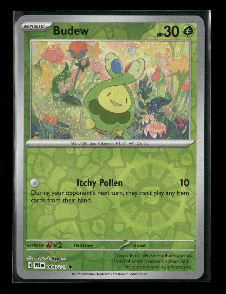 Budew Common SV: Prismatic Evolutions 004/131 NM