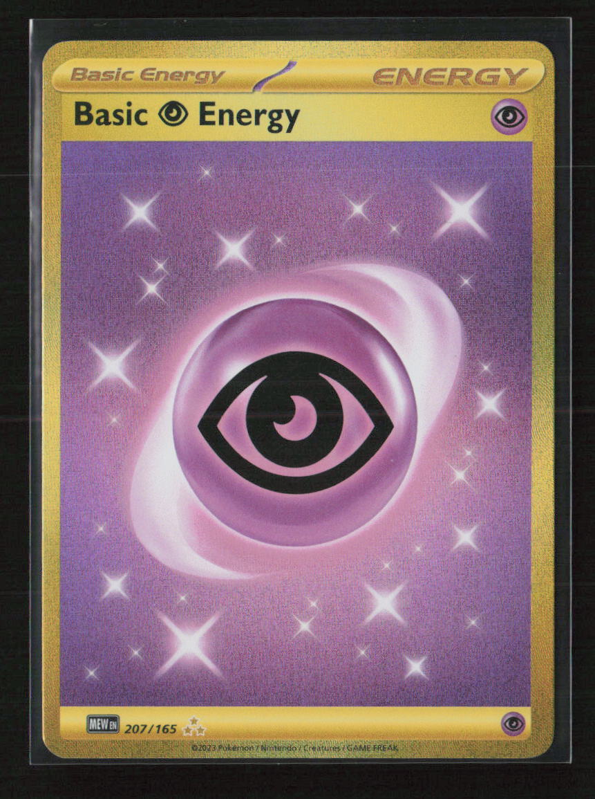 Basic Psychic Energy - Hyper Rare SV: Scarlet & Violet 151 207/165 NM