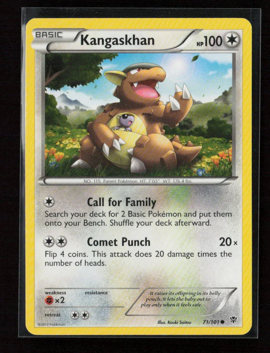 Kangaskhan Common Plasma Blast 71/101 MP - Kang's Collectibles