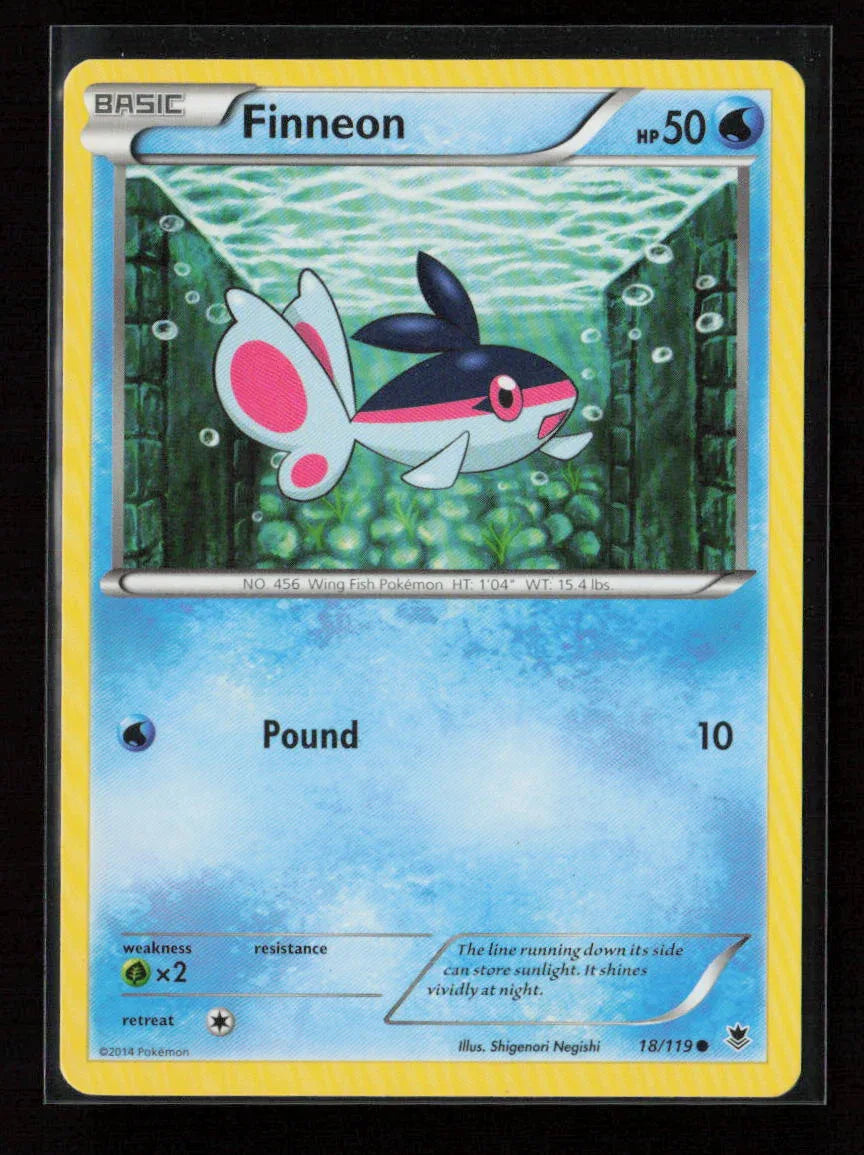 Finneon Common XY - Phantom Forces 18/119 MP - Kang's Collectibles
