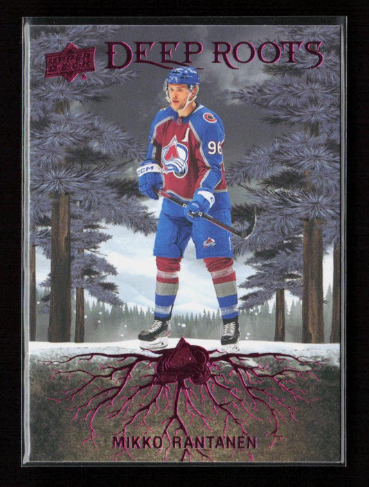 Mikko Rantanen 2023 Upper Deck Deep Roots DR-33 NM - Kang's Collectibles