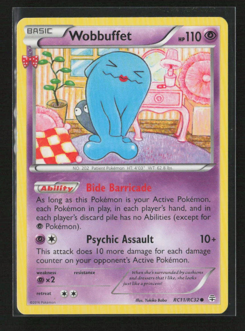Wobbuffet Common Generations: Radiant Collection RC11/RC32 MP - Kang's Collectibles