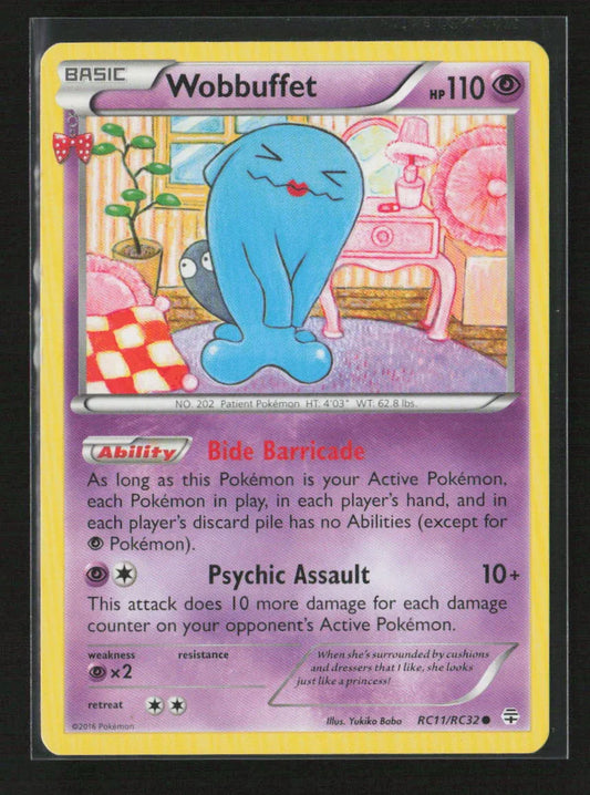 Wobbuffet Common Generations: Radiant Collection RC11/RC32 MP - Kang's Collectibles