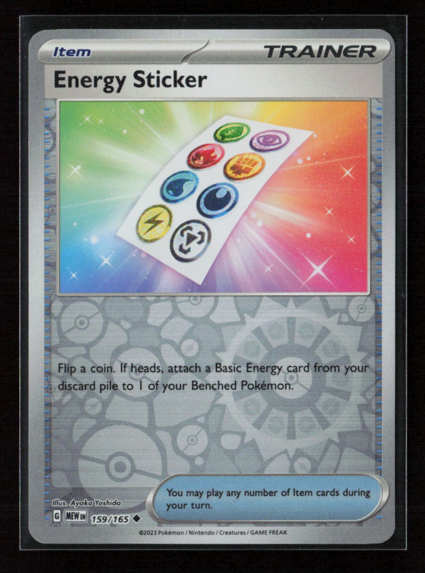 Energy Sticker Uncommon SV: Scarlet & Violet 151 159/165 NM