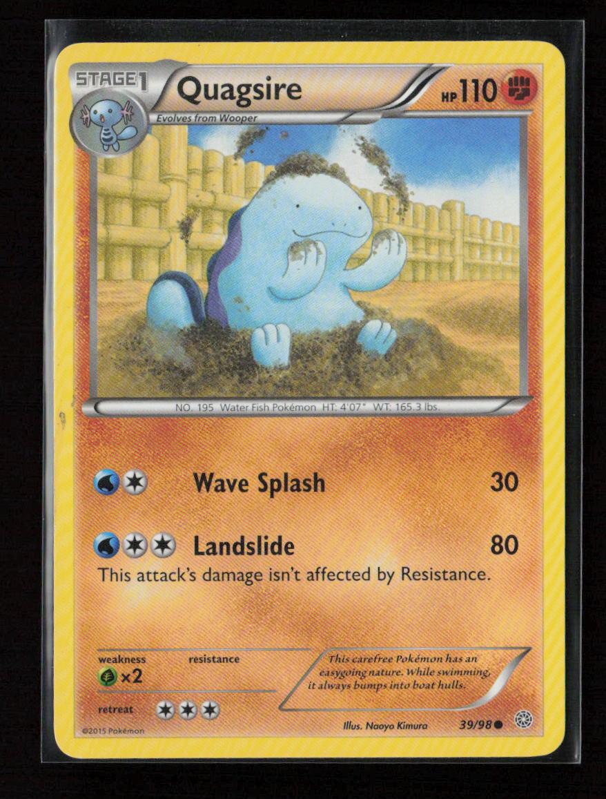 Quagsire Common XY - Ancient Origins 39/98 MP - Kang's Collectibles