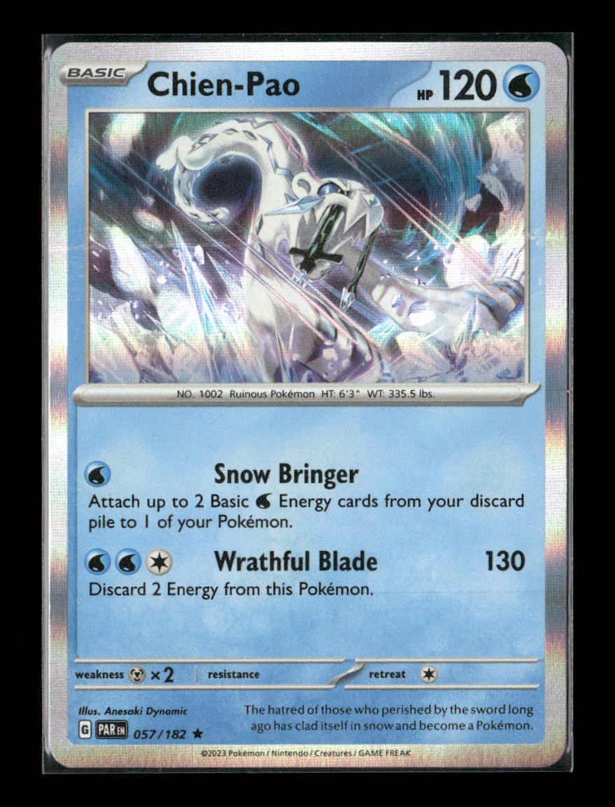 Chien-Pao Rare SV04: Paradox Rift 057/182 LP