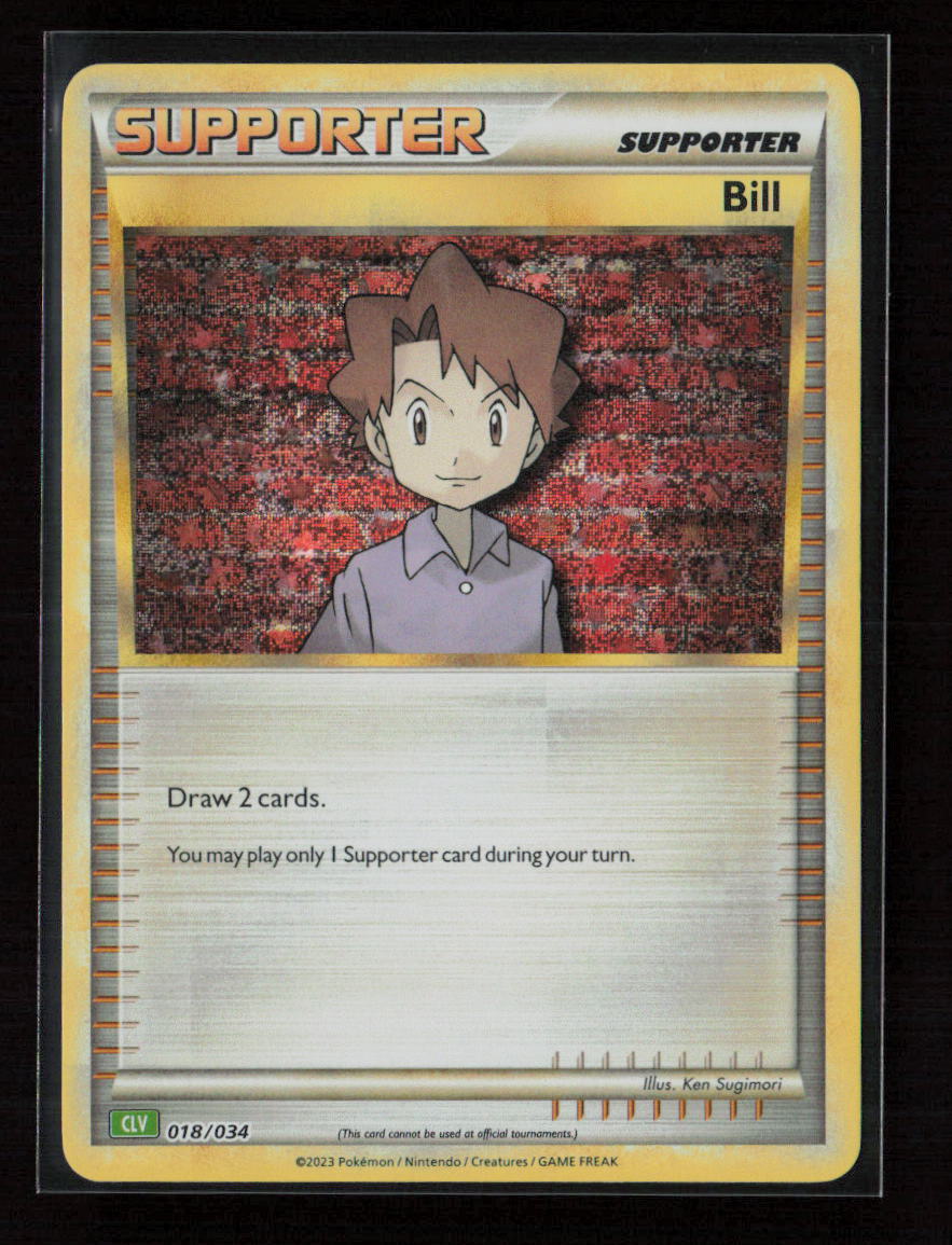 Bill (CLB) Classic Collection Trading Card Game Classic 018/034 NM