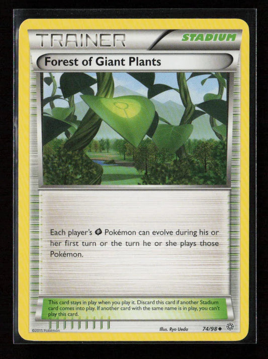 Forest of Giant Plants Uncommon XY - Ancient Origins 74/98 MP - Kang's Collectibles