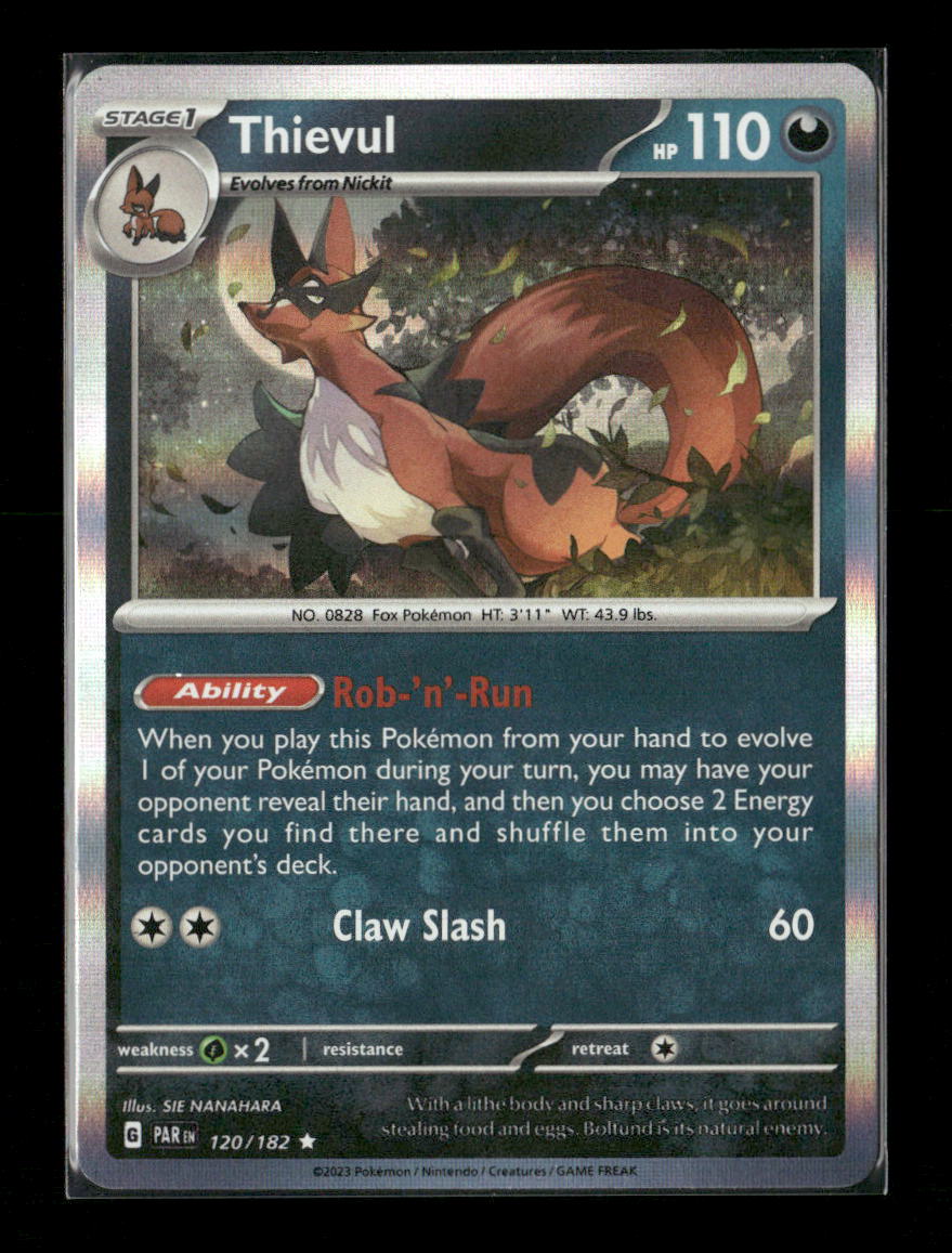 Thievul Rare SV04: Paradox Rift 120/182 LP