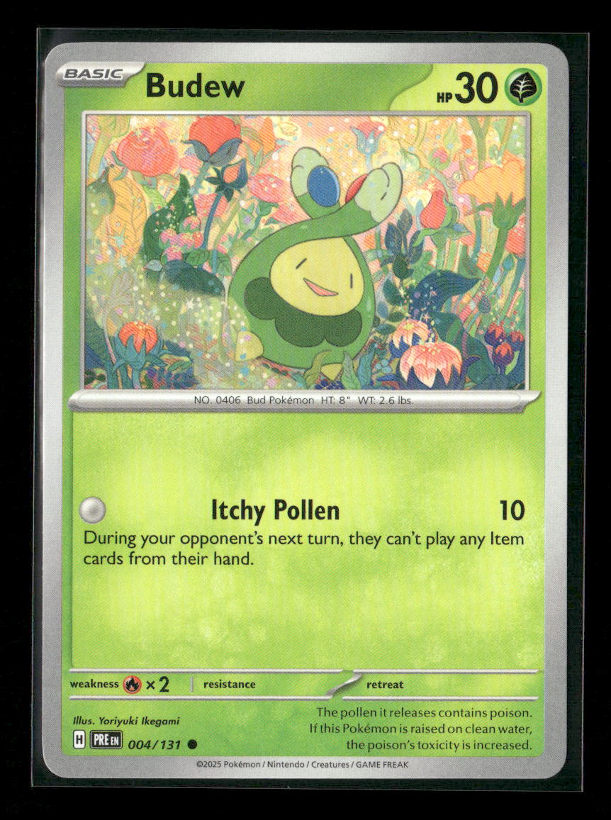 Budew Common SV: Prismatic Evolutions 004/131 NM